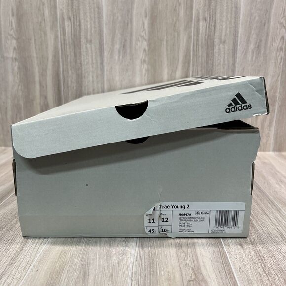 Adidas Trae Young 2 Sky Rush Blue New HO6479 Men's size US 11 - Picture 9 of 9